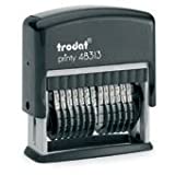 Trodat 13 Band Numbering Stamp - Black Ink