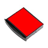 Red 2300 Replacement Pad for Cosco 2000 Plus 2160, 2360, 2100, 2300, 2015, 2020, 2006, S 360, S 300 Self-inking Stamps