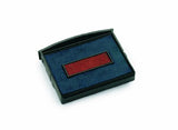 Colop E/2600 Replacement Pad Blue/Red E2600BR Pack Of 2