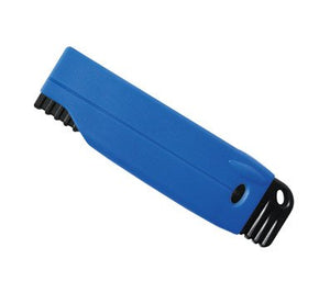 Cosco Self-Retracting Box Knives, Black/Blue, Pack Of 5