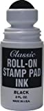 Roll-on Stamp Pad Ink - Black