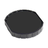 Cosco R 50 Round Stamp Replacement Pad, Black Ink