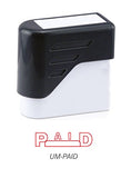 PAID - Ultimark Stock Message Pre-Inked Stamp