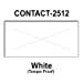 200,000 Contact 2512 compatible White General Purpose Labels for Contact 25-8, Contact 25-9 Price Guns. Full Case + 20 ink rollers. WITH Security Cuts.