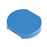 Trodat T46140 Dater Replacement Pad, 1 5/8, Blue