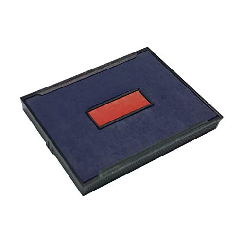 Blue/Red Replacement Pad S-829-7 for The Shiny S-829D Self-Inking Date Stamp