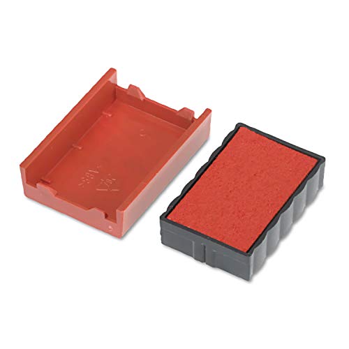 Identity Group P4850RD Trodat T4850 Dater Replacement Pad, 3/16 x 1, Red (USSP4850RD)