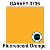 40,000 Genuine GARVEY 3736 Fluorescent Orange (37 x 36) Square General Purpose Labels: Full case - 10 Ink Rollers - no Security cuts