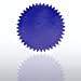 Blank Certificate Seal - Blue