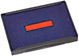 4927, 4727 Replacement Pads for Trodat and Ideal Self-inking Stamps (2 Color Blue/Red)