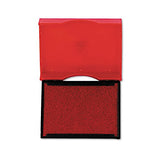 Identity Group P4750RD Trodat T4750 Stamp Replacement Pad, 1 x 1 5/8, Red (USSP4750RD)