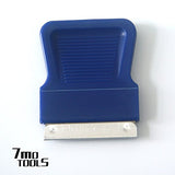 7MO Allway Tool-Mini Razor Blade Scraper-Single Edge Razor Paint Scraper-Window Glass Razor Scraper-5 pcs