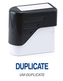 DUPLICATE - Ultimark Stock Message Pre-Inked Stamp