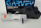 GARVEY PRICEGUN, STARTER PACK, 1 LINE, 8 DIGIT PRICE GUN, 1 SLEEVE (9 ROLLS) FLURO RED LABELS, + INK ROLLER