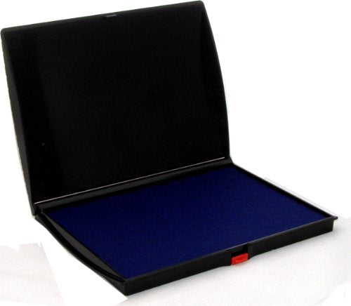 Shiny Large Blue Stamp Pad, Felt Surface, S4, 5