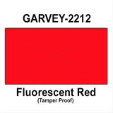 220,000 Garvey 2212 Fluorescent Red General Purpose Labels to fit the G-Series 22-6, G-Series 22-7, G-Series 22-8 Price Guns. Full Case + includes 20 ink rollers.