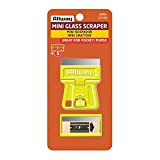 Allway Mini Glass Scraper with 5 Extra Steel Razor Blades