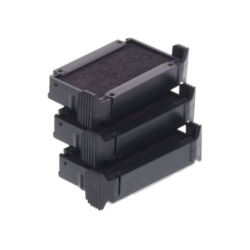 Trodat Replacement Ink Cartridge 6/4910 - pack of 3 Color black