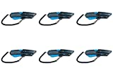 Garvey 091524 Safety Cutter with Holster, Black/Blue, 6 Packs