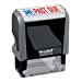 Past Due Trodat Printy 4912 Self-Inking Two Color Stock Message Stamp