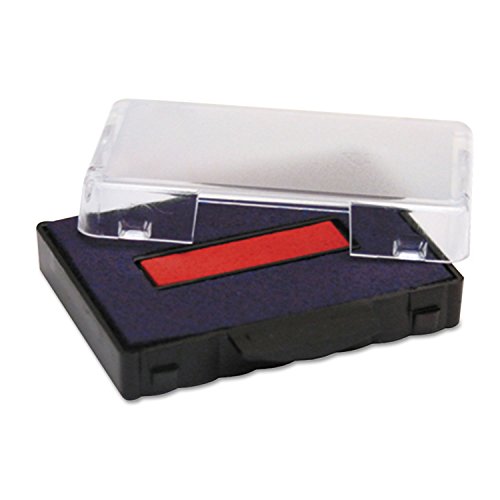 Identity Group P5440BR T5440 Dater Replacement Ink Pad, 1 1/8 x 2, Blue/Red