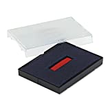 Identity Group P4727BR Trodat T4727 Dater Replacement Pad, 1 5/8 x 2 1/2, Blue/Red