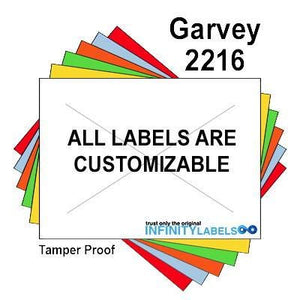 180,000 Garvey 2216 White General Purpose Labels to fit the G-Series 22-66, G-Series 22-77, G-Series 22-88 Price Guns. Full Case + includes 20 ink rollers.