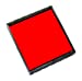 Q43 Replacement Pad for the 2000 Plus Q43 and Q43 Dater Self-inking Stamp (Red)