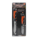 Illinois Industrial Tool IIT 2pc Hunting Knife Set with Sheath