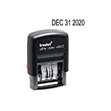 Trodat Printy Economy Date Stamp, Self-Inking, Stamp Impression Size: 3/8 x 1-1/4 Inches, Black (E4820)