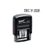 Trodat Printy Economy Date Stamp, Self-Inking, Stamp Impression Size: 3/8 x 1-1/4 Inches, Black (E4820)