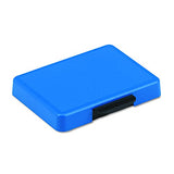 U. S. Stamp & Sign Trodat T5430 Stamp Replacement Ink Pad, 1 Inch Width x 1.625 Inches Depth, Blue (P5430BL)