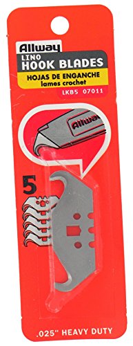 Allway Linoleum Hook Blade, Pack of 5 Blades