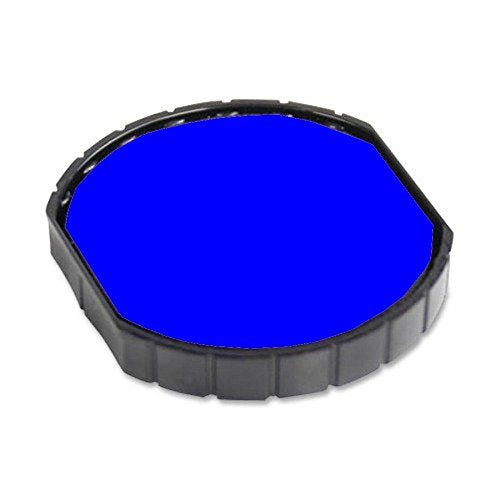 Cosco R 50 Round Stamp Replacement Pad, Blue Ink