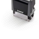 Original Trodat Printy 4912 Self-Inking Two Color Stock Message Stamp