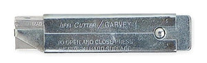 Utility Knife, 4-1/4 In., Silver, PK12