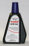 Trodat Ideal Self-inking Stamp Refill Ink, 2 Oz. Bottle (Black) Model: Office Supply Product Store