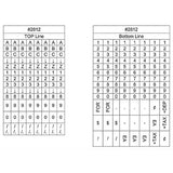 Garvey G-Series 2216-8/8 Small Body Labeler, Two-Lines, Layout #2802 (G2216-88012)