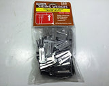 SIDING Wedges 100/CARD Aluminum Siding Wedges Clips 17536